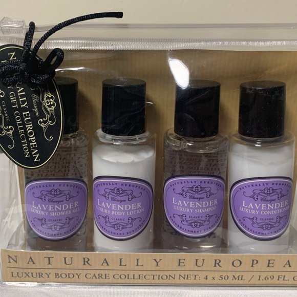 Naturally European Luxury Body Care Collection 4 x 1.69oz Lavender - Picture 1 of 3